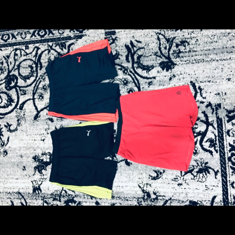 Underarmour Puma reebok shorts bundle